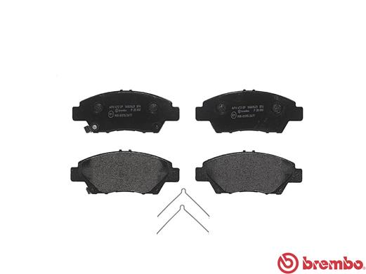 A.B.S. P 28 050 BREMBO Bremsbelagsatz, Scheibenbremse